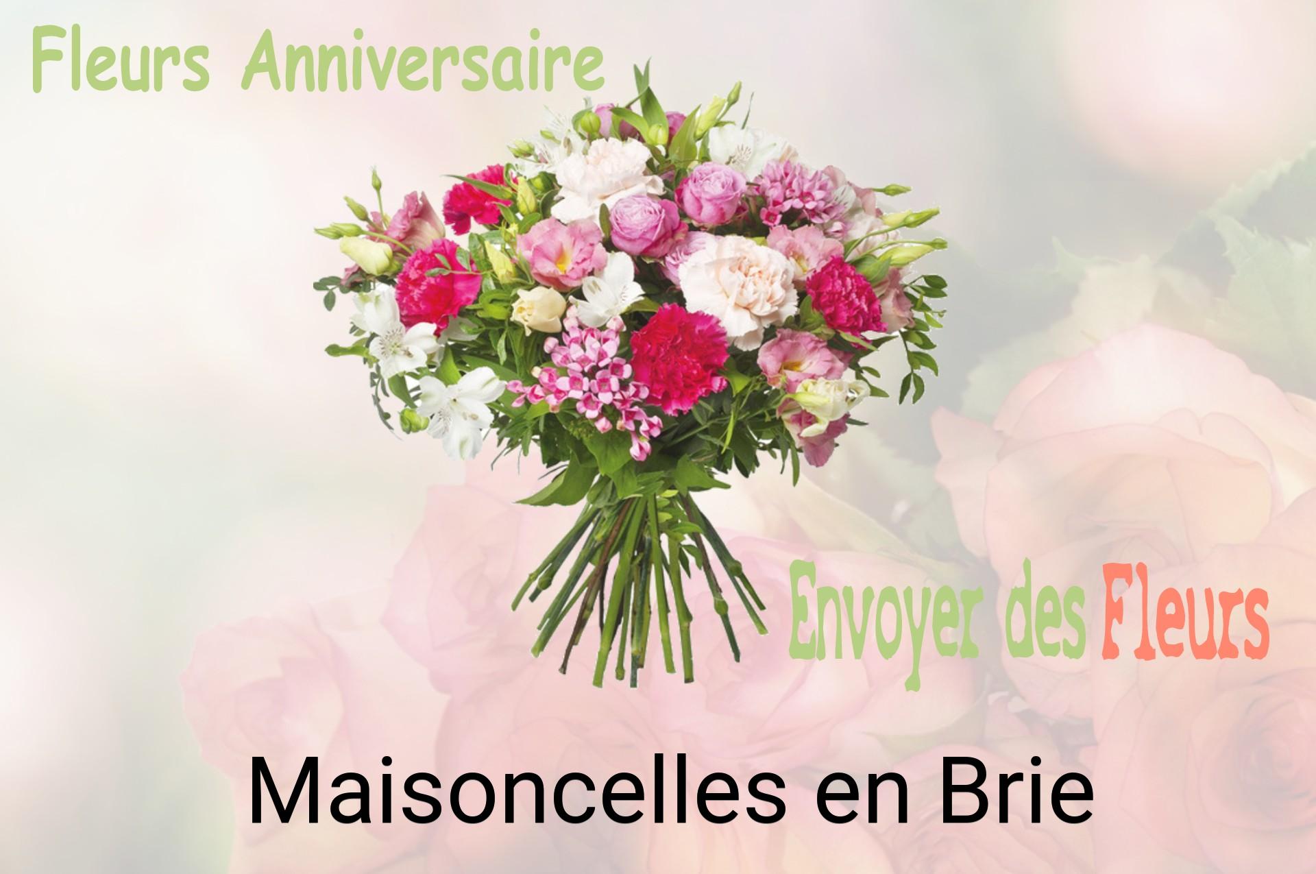 Bouquet de fleurs d’anniversaire livré à Maisoncelles-en-Brie