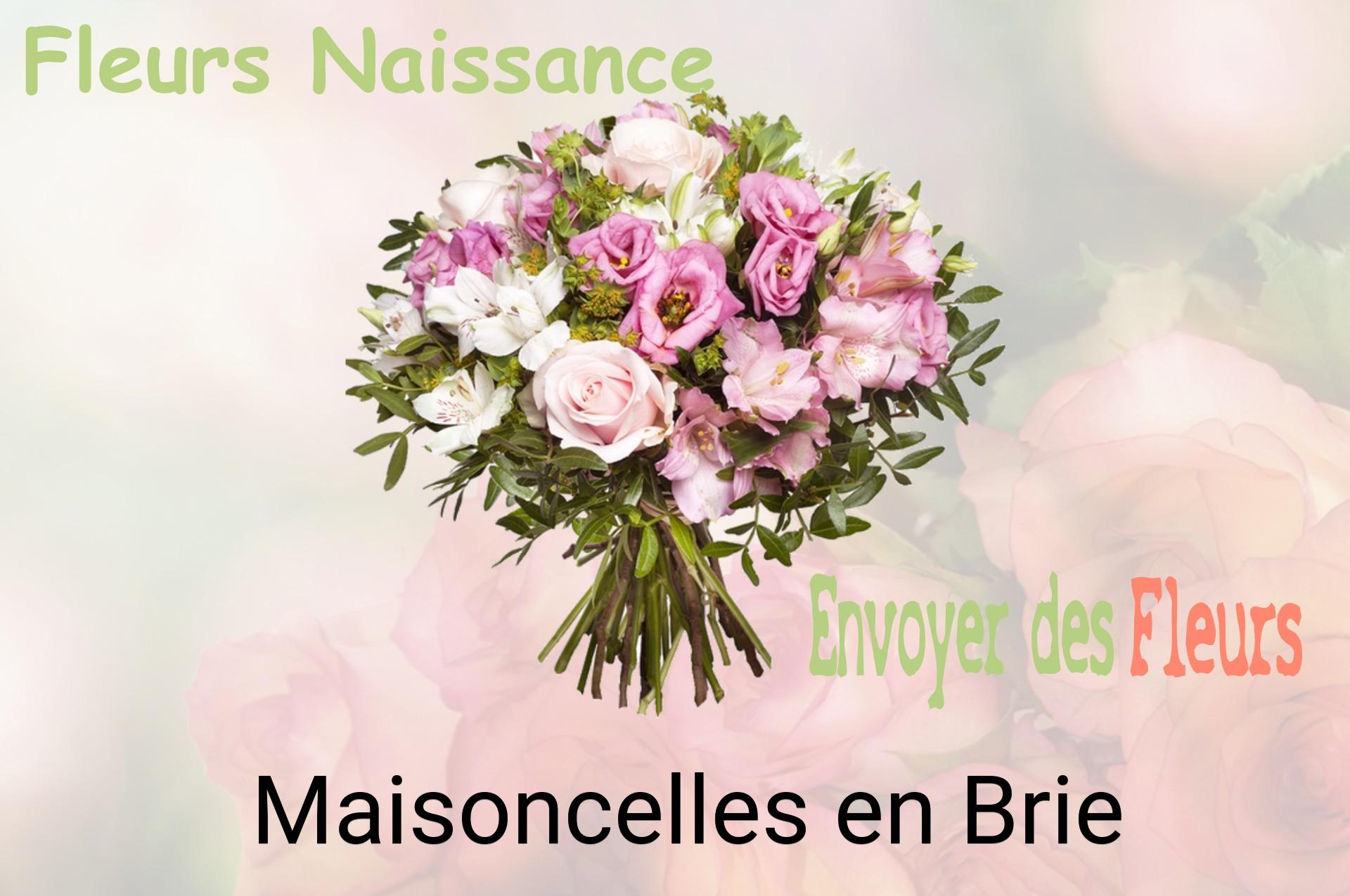 Bouquet de fleurs de naissance livré à Maisoncelles-en-Brie