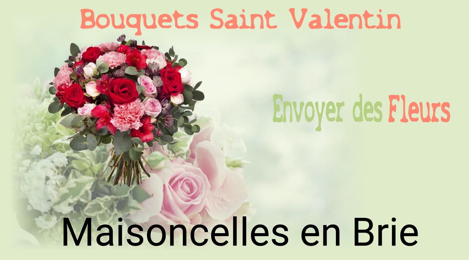Roses de Saint-Valentin livrées à Maisoncelles-en-Brie